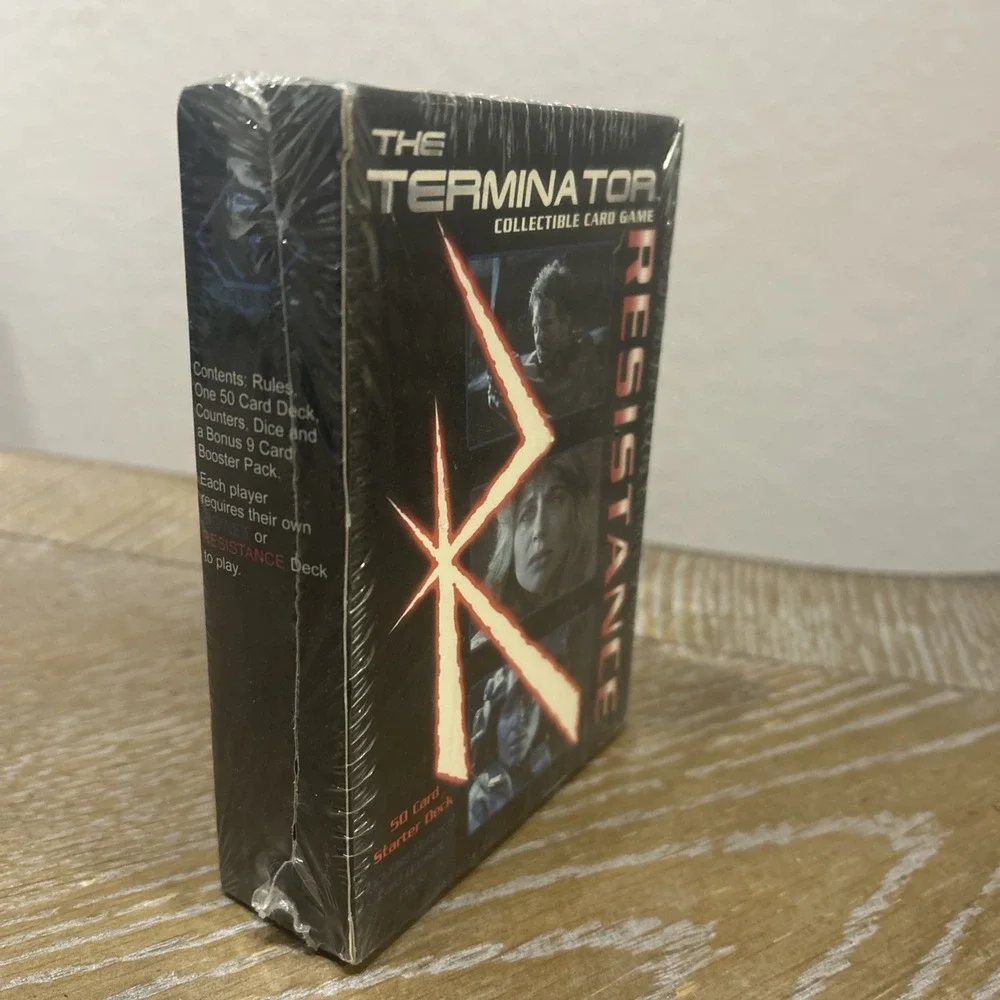 The Terminator Collectible Starter Game Card Theme Deck Resistance 2000, New